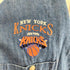 NEW YORK KNICKS ロゴ刺繍 BDデニムシャツ メンズ