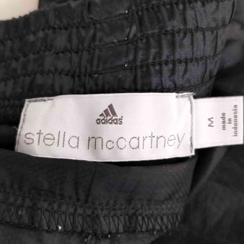 アディダス adidas ロゴワッペン サイドギャザー トラックパンツ ジャージ レディース M