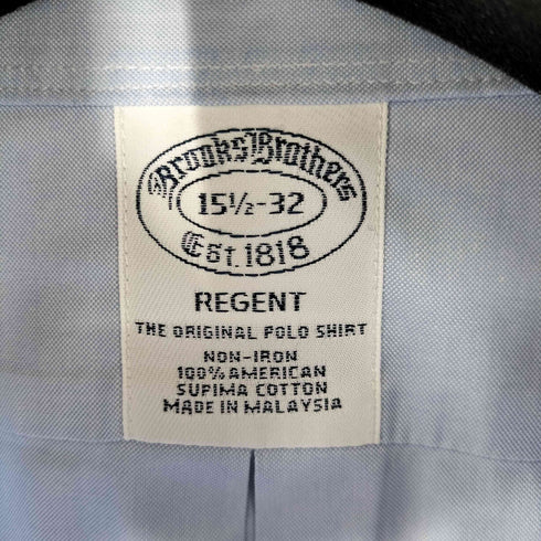 ブルックスブラザーズ BROOKS BROTHERS EST.1818 REGENT BD L/S シャツ メンズ 15 1/2-32