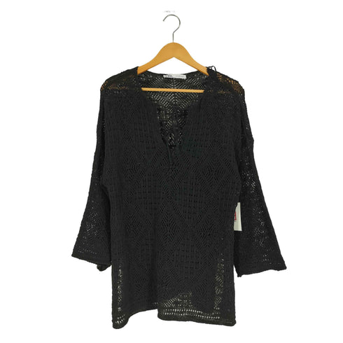 ザラ ZARA ローゲージ ニット レディース import:S