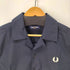 フレッドペリー FRED PERRY リブド ヘム リビアカラー シャツ メンズ import:M