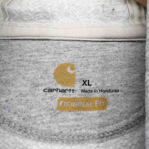 カーハート Carhartt 袖プリントプルオーバーパーカー メンズ JPN:XL