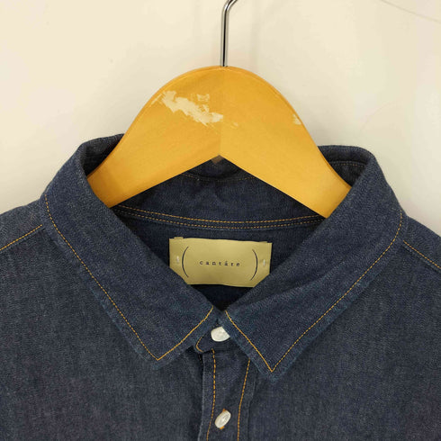 CANTATE 23SS Mods Sleeve Shirt メンズ JPN:48