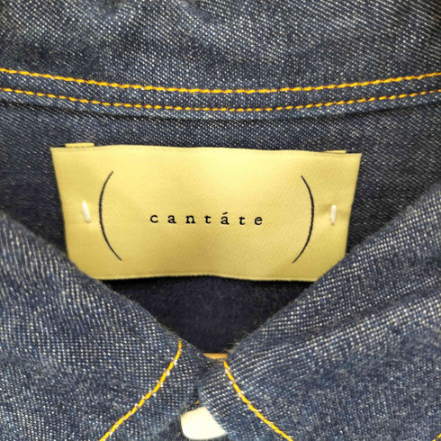 CANTATE 23SS Mods Sleeve Shirt メンズ JPN:48