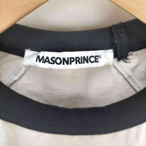 メゾンプリンス mason prince サイドライン S/S クルーネック オーバーサイズ Tシャツ メンズ 2