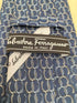 サルヴァトーレフェラガモ Salvatore Ferragamo MADE IN ITALY 馬柄シルクネクタイ メンズ