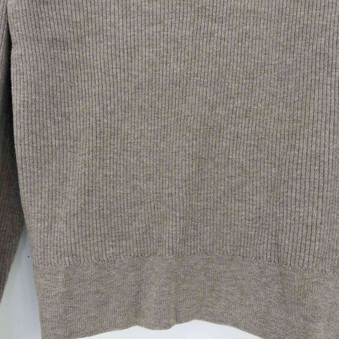 ユニクロ UNIQLO ウォッシャブルニットリブポロセーター レディース JPN:L