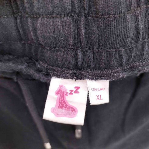 GRAF&WU ロゴ 刺繍 スウェット パンツ メンズ XL