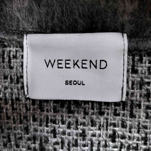 WEEKEND シャギーニットジャケット レディース