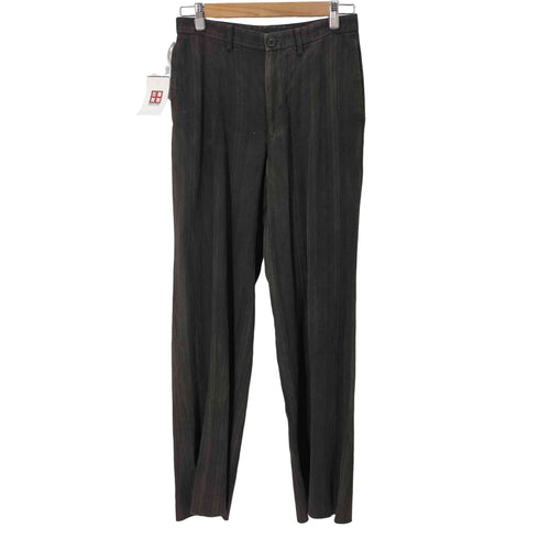 ユリウス JULIUS 05AW THIEVES: SOOTY JACOUARD ストライプフレアスラックス メンズ JPN:1