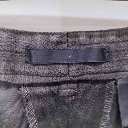 ユリウス JULIUS 05AW THIEVES: SOOTY JACOUARD ストライプフレアスラックス メンズ JPN:1