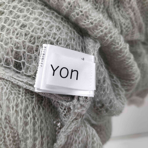 THE YON フリルデザインシアーニットプルオーバー レディース FREE