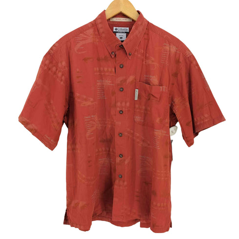 コロンビア Columbia ルアー柄 BDシャツ メンズ import:L