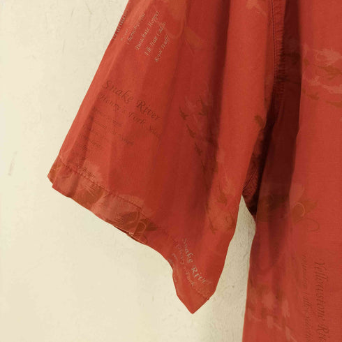 コロンビア Columbia ルアー柄 BDシャツ メンズ import:L