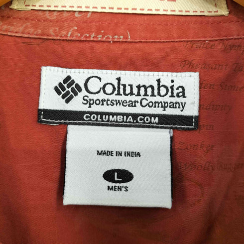 コロンビア Columbia ルアー柄 BDシャツ メンズ import:L