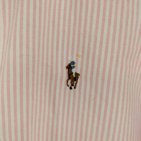 ラルフローレン RALPH LAUREN CUSTOM FIT ポニー刺繍 BDシャツ メンズ import:S