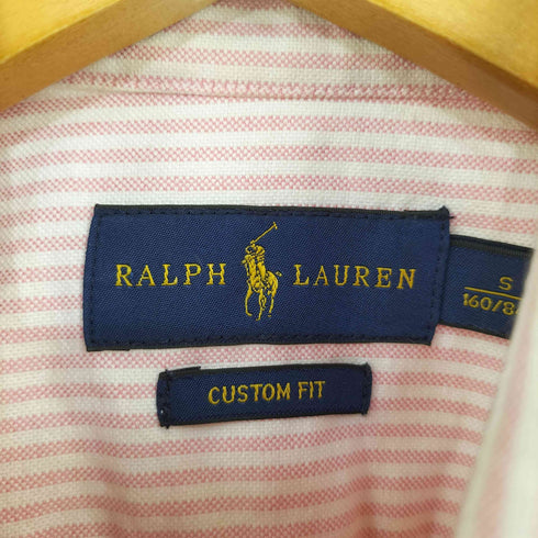 ラルフローレン RALPH LAUREN CUSTOM FIT ポニー刺繍 BDシャツ メンズ import:S