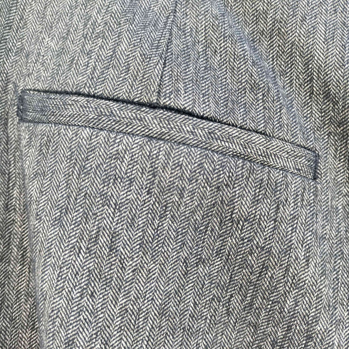 ザラ ZARA Straight Cut Herringbone Trousers ストレート カット ヘリンボーン トラウザーズ レディース M