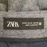 ザラ ZARA Straight Cut Herringbone Trousers ストレート カット ヘリンボーン トラウザーズ レディース M