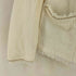 ザラ ZARA ツイード ノーカラージャケット レディース import:S