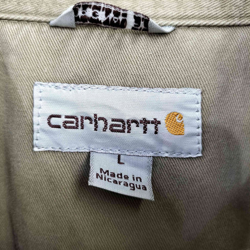 カーハート Carhartt Oakman ワークシャツ メンズ import:L