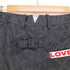 チャールズジェフリーラバーボーイ CHARLES JEFFREY LOVERBOY バックロゴ 総柄ワイドクロップドスラックス 袴パンツ メンズ 30