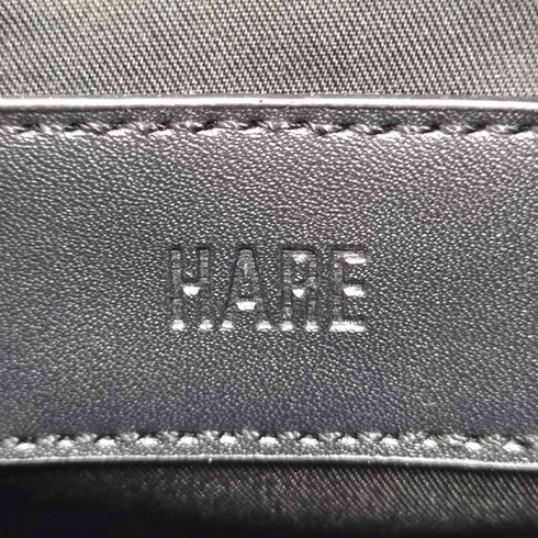 ハレ HARE クロコ 型押し レザー ショルダー バッグ メンズ