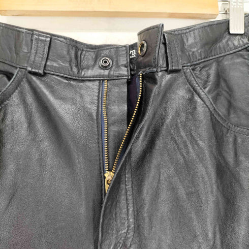 HOLLYWOOD BLVD MADE IN USA レザーショーツ メンズ 10