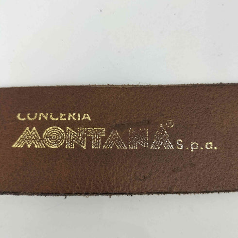 MONTANA レザーベルト メンズ