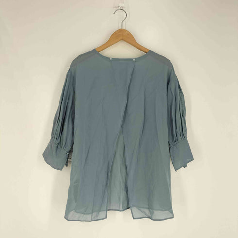スピックアンドスパン Spick and Span シアーバックスリットブラウス レディース