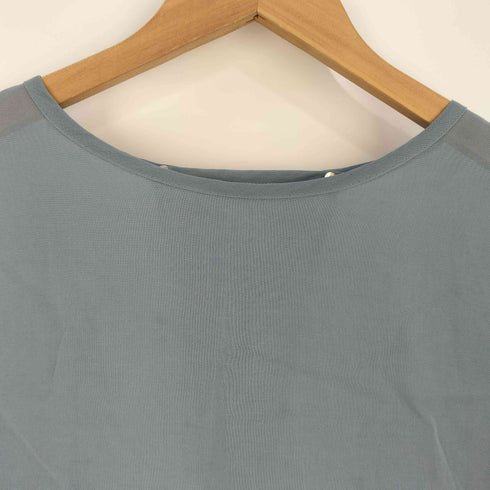 スピックアンドスパン Spick and Span シアーバックスリットブラウス レディース