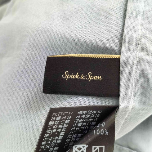 スピックアンドスパン Spick and Span シアーバックスリットブラウス レディース