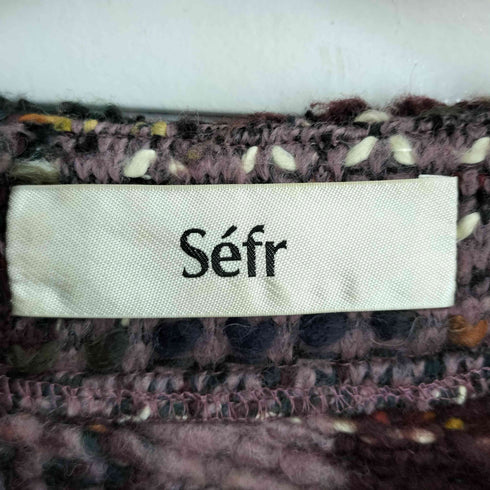 セファ Sefr GOTE パッチワークカーディガン メンズ S