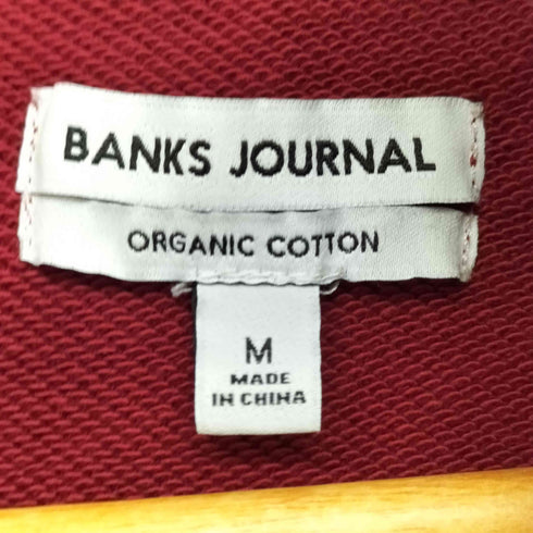 バンクスジャーナル BANKS JOURNAL HEART HOODY オーガニックコットン ハートフーディ メンズ JPN:M