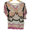 ミスシックスティ MISS SIXTY ボートネックカットソー 切りっぱなし レディース import:M