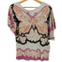 ミスシックスティ MISS SIXTY ボートネックカットソー 切りっぱなし レディース import:M