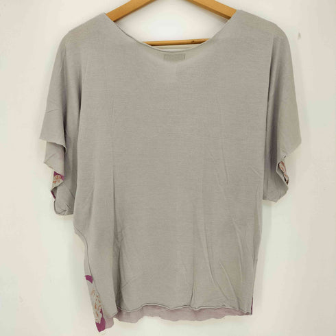 ミスシックスティ MISS SIXTY ボートネックカットソー 切りっぱなし レディース import:M