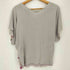 ミスシックスティ MISS SIXTY ボートネックカットソー 切りっぱなし レディース import:M