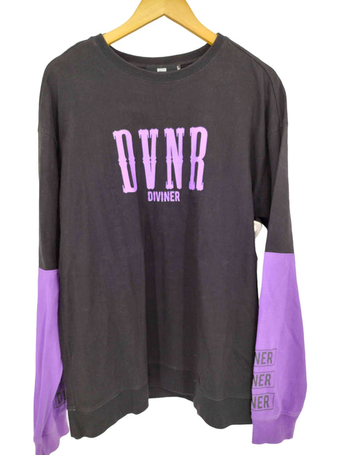 DIVINER 切替 ロングスリーブクルーネックTシャツ メンズ JPN:L