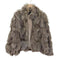 REAL FUR ブルーFOX ファー ジャケット レディース
