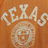 80S~ TEXAS カレッジロゴ 2段ラバープリント ラグランスウェット メンズ