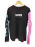 DIVINER 切替 ロングスリーブクルーネックTシャツ メンズ JPN:L