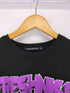 FRESHNISS フロントプリント ロングスリーブクルーネックTシャツ メンズ JPN:XL