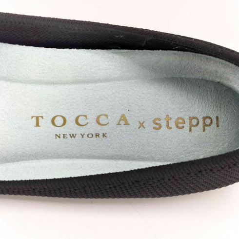 トッカ TOCCA ×steppi 撥水&洗えるニットシューズ BALLET PUMPS バレエパンプス レディース