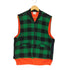 CODET ウール×フリース バッファローチェック ジップベスト MADE IN CANADA メンズ L