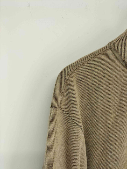 クロコダイル crocodile ジップアップニットセーター メンズ LL