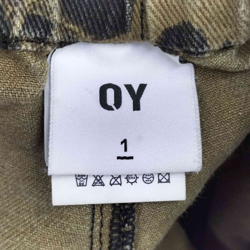 オーワイ OY レオパード ワイド カーゴパンツ メンズ JPN:1