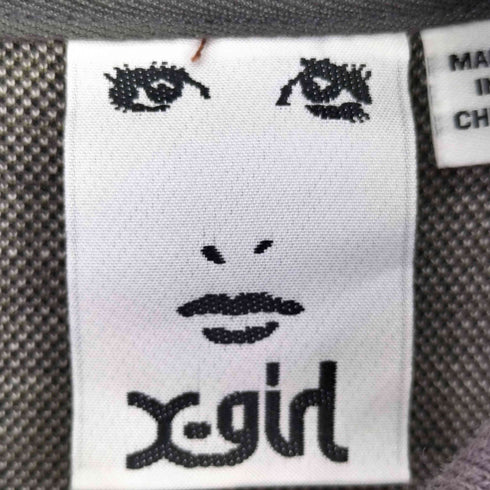 エックスガール X-girl HIGHWAY LOGO BABY POLO SHIRT レディース JPN:S