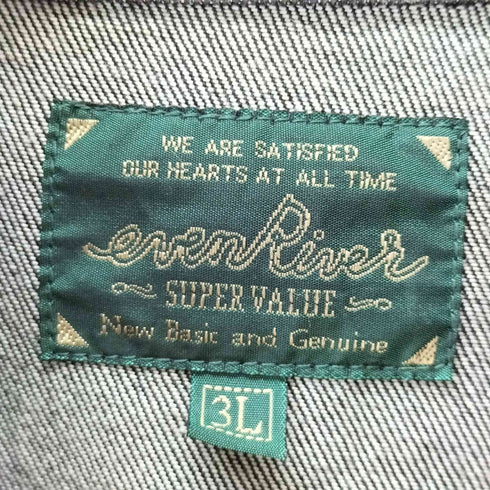 EVENRIVER デニムジャケット メンズ 3L