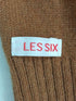 LES SIX コンビマフラー domestic メンズ